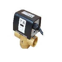 Trojcestn&eacute; ventily se servopohonem na 230V - se zpětnou pružinou