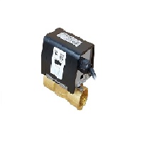 Dvoucestn&eacute; ventily se servopohonem na 230V - se zpětnou pružinou