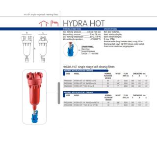 Filtr Hydra HOT 1" RAH 90 MCR samočist&iacute;c&iacute; obr.1