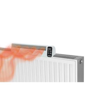 Ecosavers Radiator Airflow Fan pro zvýšení efektivity radiátoru a distribuce tepla se 3 ventilátory obr.1