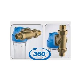 Filtr Atlas SENIOR 10" DP DS - 1" s mosazn&yacute;m &scaron;rouben&iacute;m obr.1