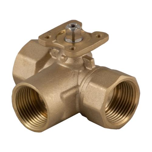 Lufberg BV-3-32-25, tř&iacute;cestn&yacute; ventil, Kvs 25, By-pass Kvs 12,5, DN 32, 1" 1/4"