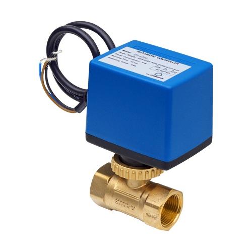 Z&oacute;nov&yacute; ventil Lufberg ZV2-32-26-230 s pohonem 230V (DN32, 1 1/4", KVs 25,97)