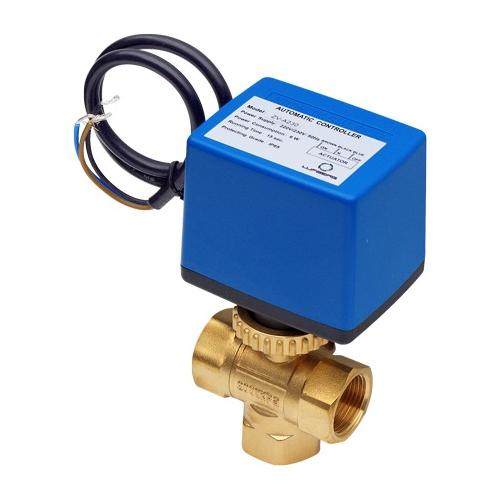 Z&oacute;nov&yacute; ventil Lufberg ZV3-25-13-24 s pohonem 24V (DN25, 1", KVs 13,02) &bdquo;VERTIK&Aacute;LN&Iacute;"