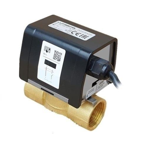 Dvoucestn&yacute; z&oacute;nov&yacute; ventil ZV2-S-15-2-230 se zpětnou pružinou, pohon 230V (DN 15, 1/2", kvs 2,2)