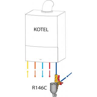 Magnetický filtr Giacomini R146C - 1" (DN25) obr.3