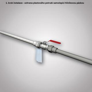 Topný kabel na potrubí s termostatem Fenix PFP 6m/72W obr.2