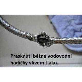 Nerezov&aacute; flexi hadice k WC MERABELL Aqua G3/8&rdquo; &ndash; G1/2&rdquo; 80 cm (toaletn&iacute;) obr.7