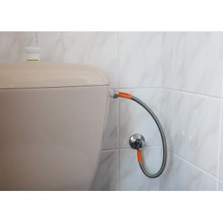 Nerezová flexi hadice k WC MERABELL Aqua G1/2” – G1/2” 35cm obr.3