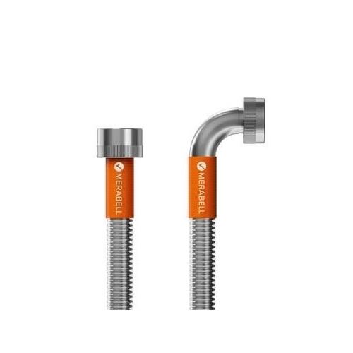 Nerezov&aacute; hadice k pračce a myčce Merabell Aqua Profi G3/4&rdquo; - G3/4&rdquo; 125cm