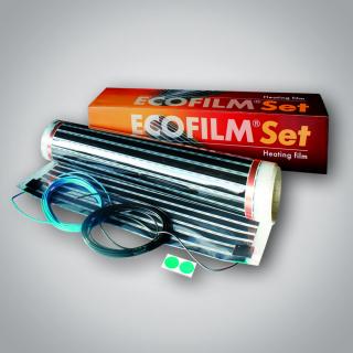 Topná elektrická folie Ecofilm set ES 80-1,0x 1,5m / 117 W