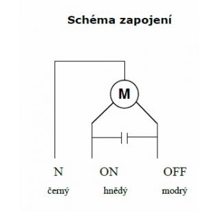 Kulový ventil na pitnou vodu Giacomini R250D 1/2" se servopohonem ZV Lufberg 230V obr.1