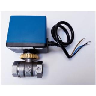 Kulový ventil na pitnou vodu Giacomini R250D 3/4" se servopohonem ZV Lufberg 230V