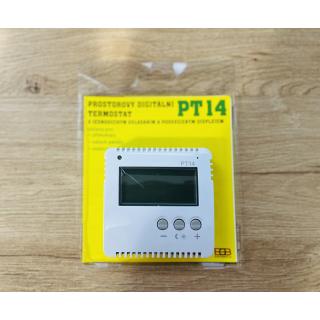 Prostorový termostat PT14 (digitální) - prasklina na displeji - plně funkční